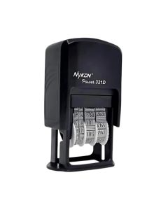 Carimbo datador automático N312D num3.8 tinta Preta - Nykon