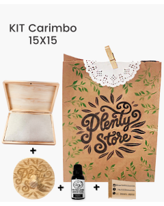 Kit Carimbo Personalizado com logomarca, redes sociais e almofada