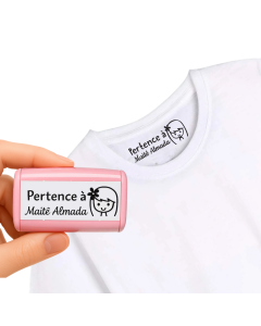 Carimbo Automático Escolar pra tecido