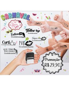 Carimbo de Carnaval - Automatico 