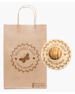 Carimbo Personalizado com seu logotipo até 70cm²